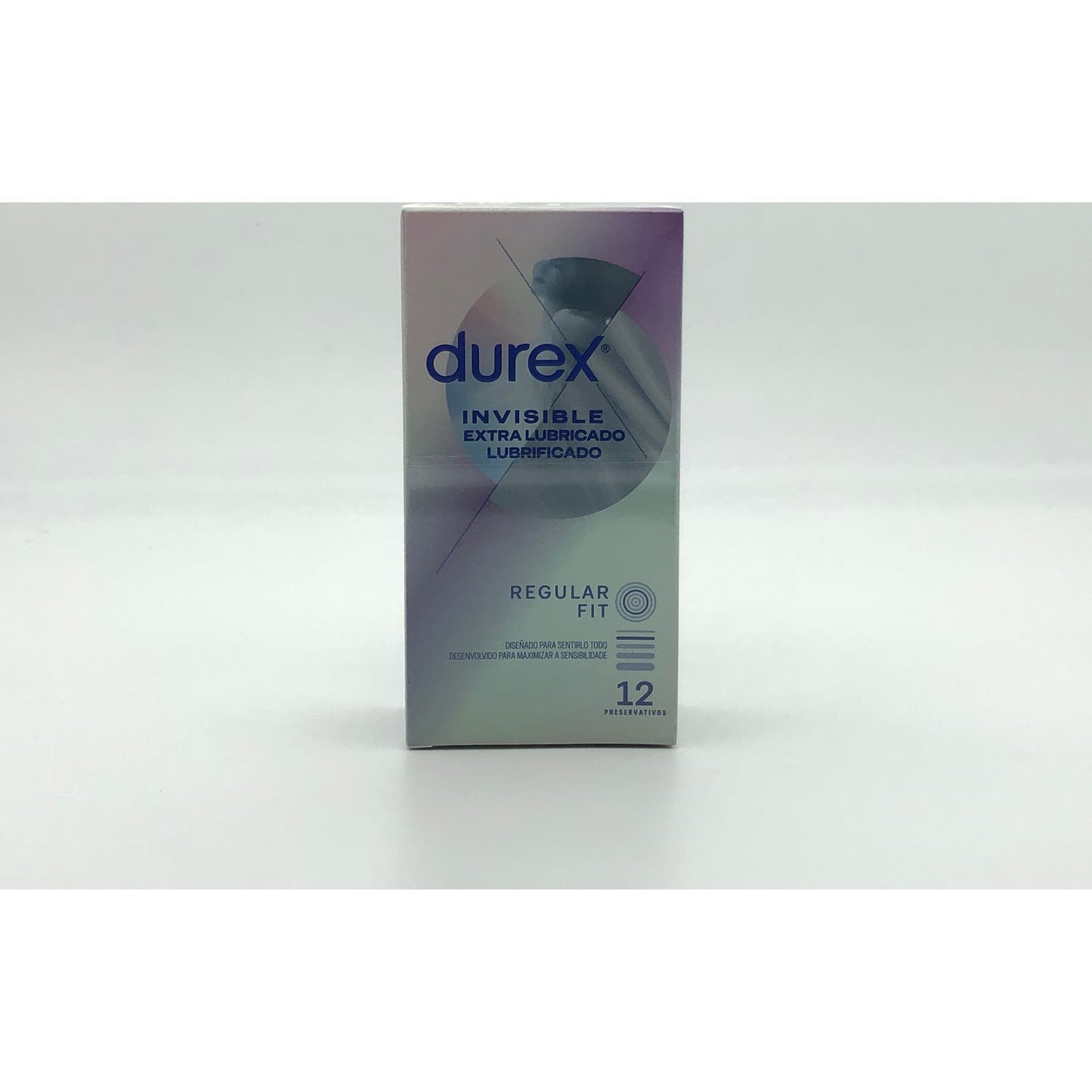 Durex Invisible Extra Lubricado Preservativos 12uds