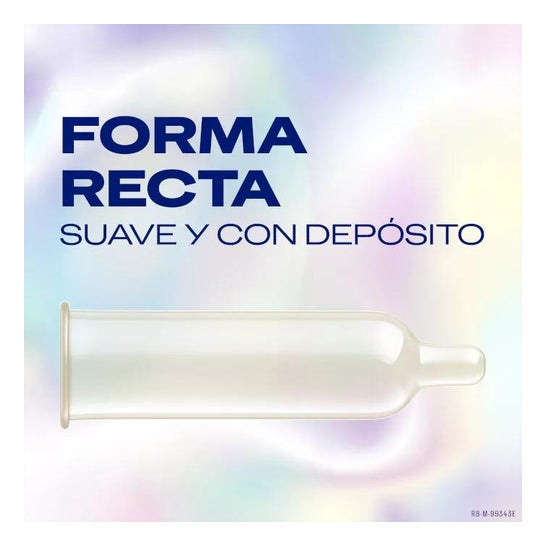 Durex Invisible Extra Lubricado Preservativos 12uds