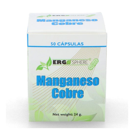 Ergonat galenic Manganeso Cobre Ergosphere 50 caps