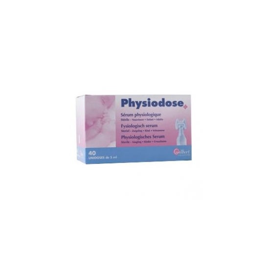 Gilbert Physiodose Suero fisiológico 40 monodosis