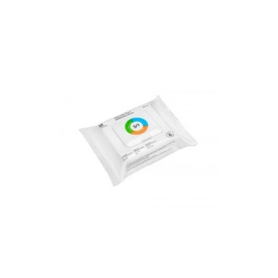 Interapothek toallitas desmaquillantes 3 en 1 24uds
