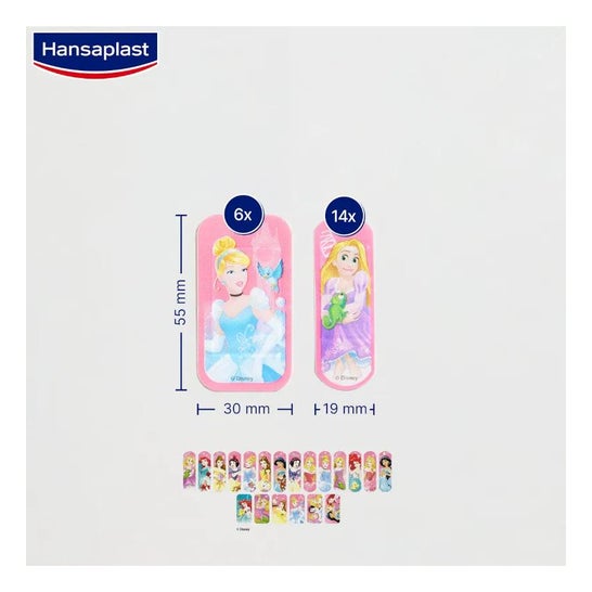 Hansaplast Disney Princess Apósitos 20 uds