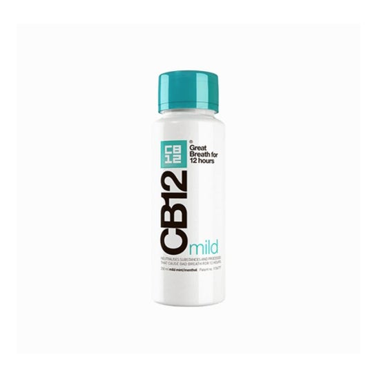 CB12 Enjuague Bucal para Mal Aliento Suave 250 ml