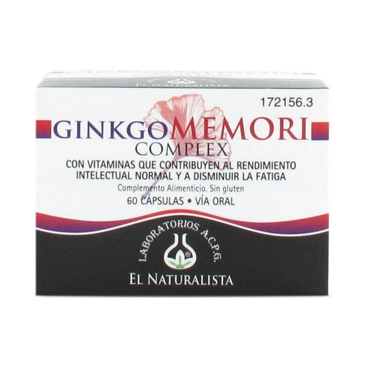 El Naturalista Ginkgo Memori Complex 60caps