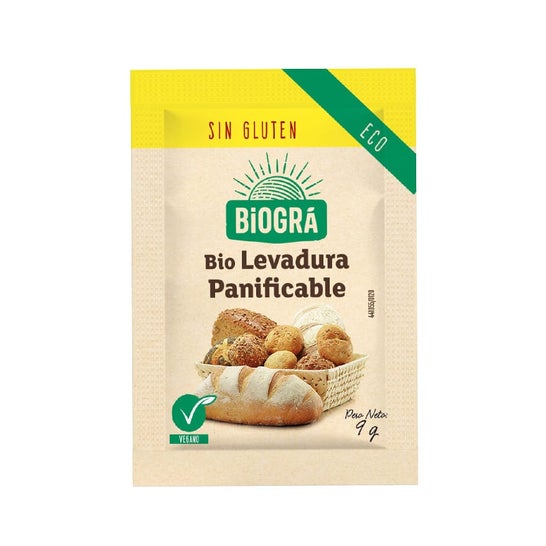 Biográ Levadura Pan Sin Gluten Eco 9g