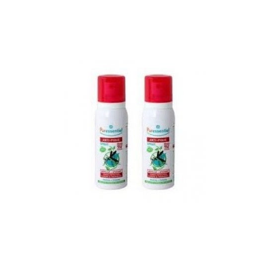 Puressentiel Spray Antipicaduras Repelente y Calmante 2x75ml