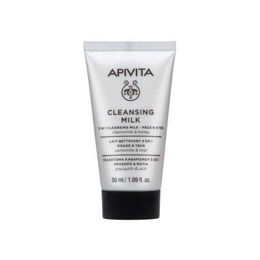 Apivita Mini Lait Nettoyant 3 en 1 50ml