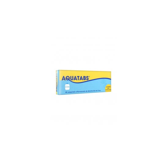 Aquatabs 10 Litros 40 Tabletas
