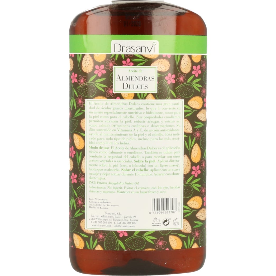 Drasanvi aceite almendras 250ml