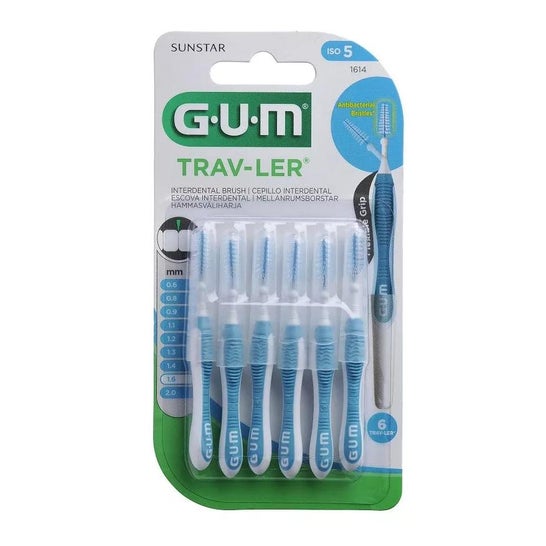 GUM Trav-Ler Cepillo Interdental 1.6mm 6uds