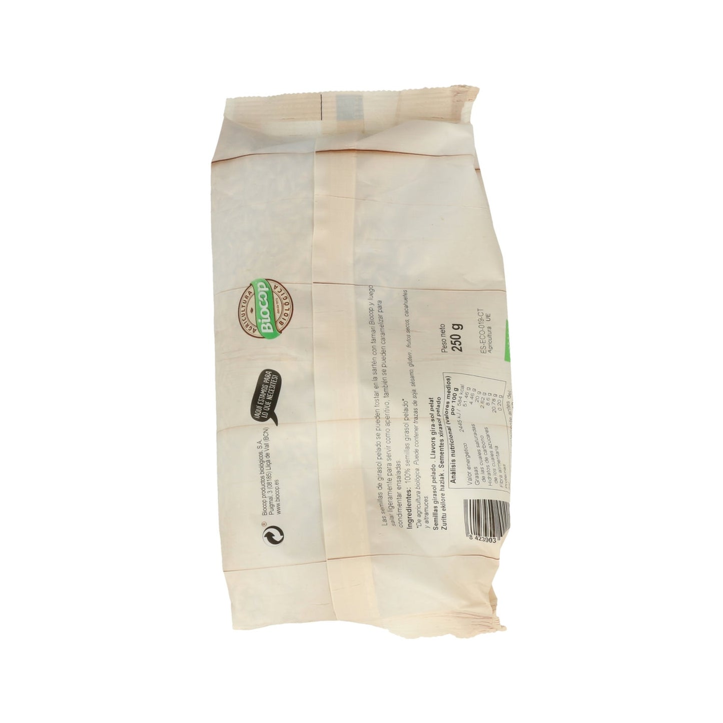 Biocop Semillas girasol Bio 250 g