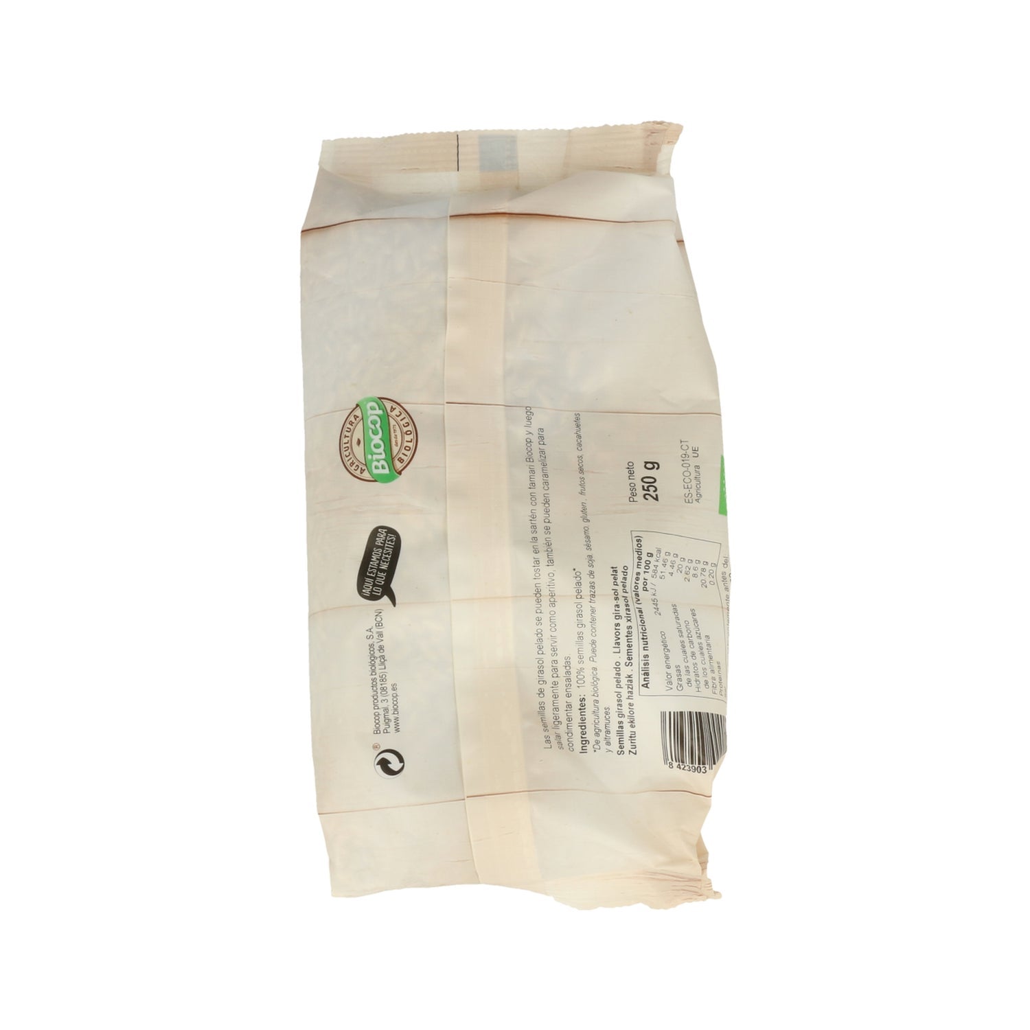 Biocop Semillas girasol Bio 250 g