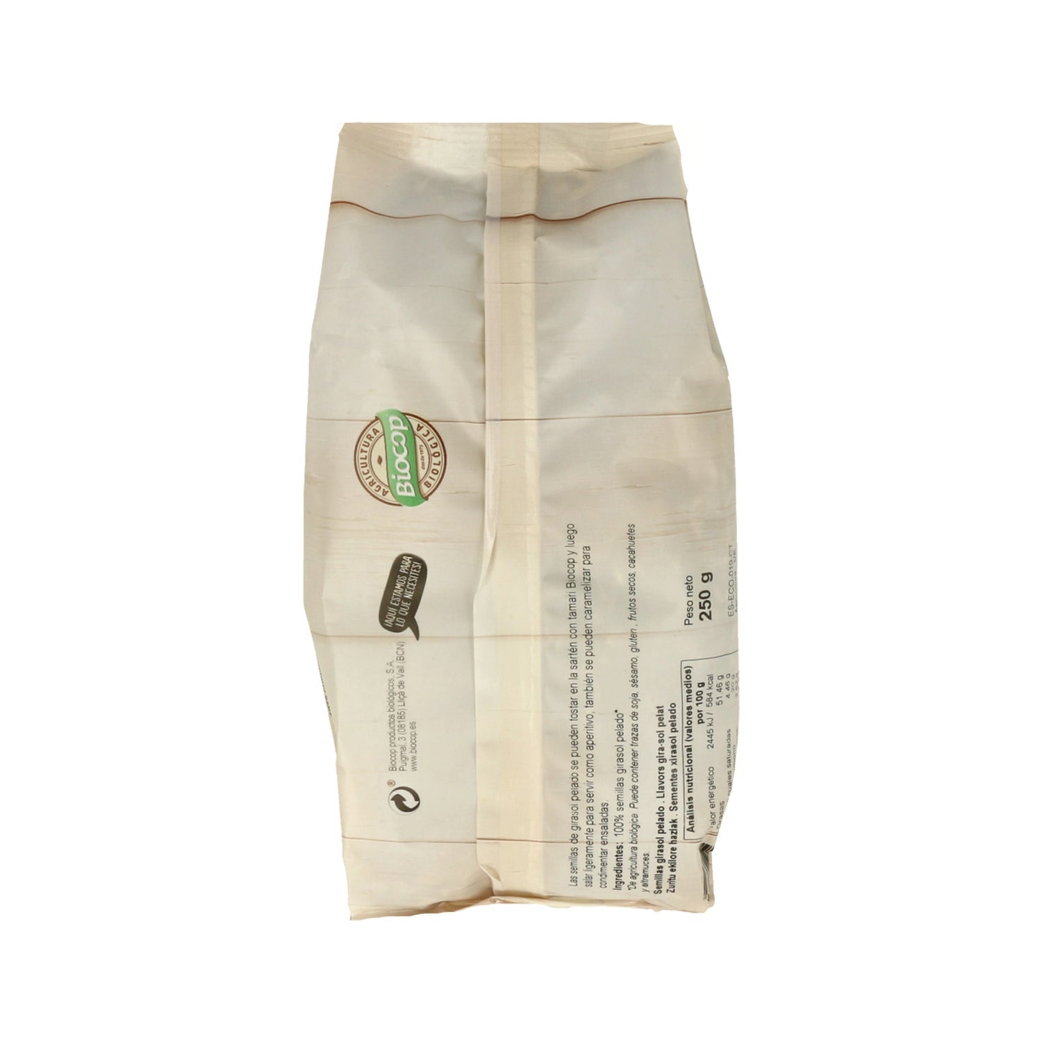 Biocop Semillas girasol Bio 250 g