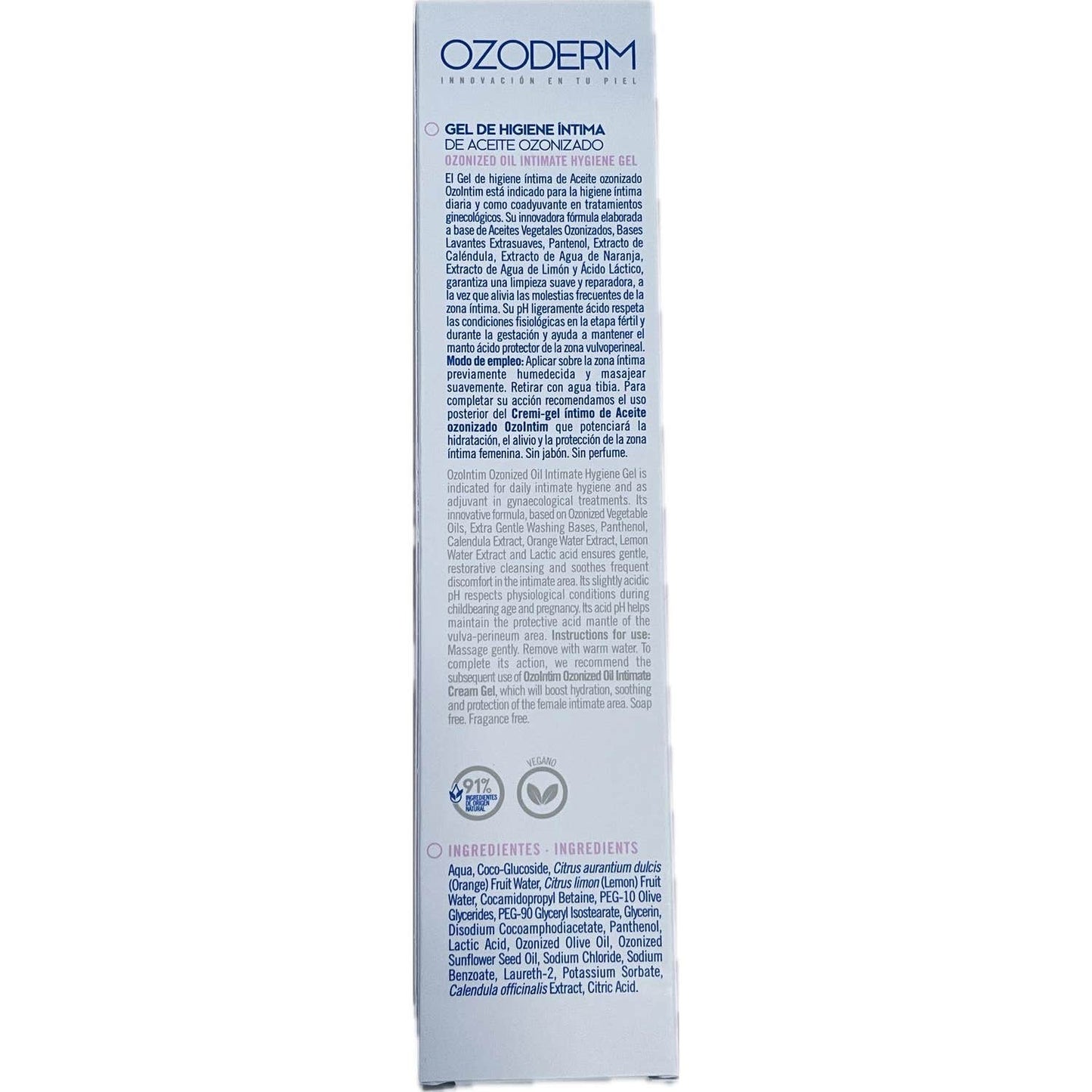 Laboratorios Ozoaqua Gel Íntimo de Ozono 200ml