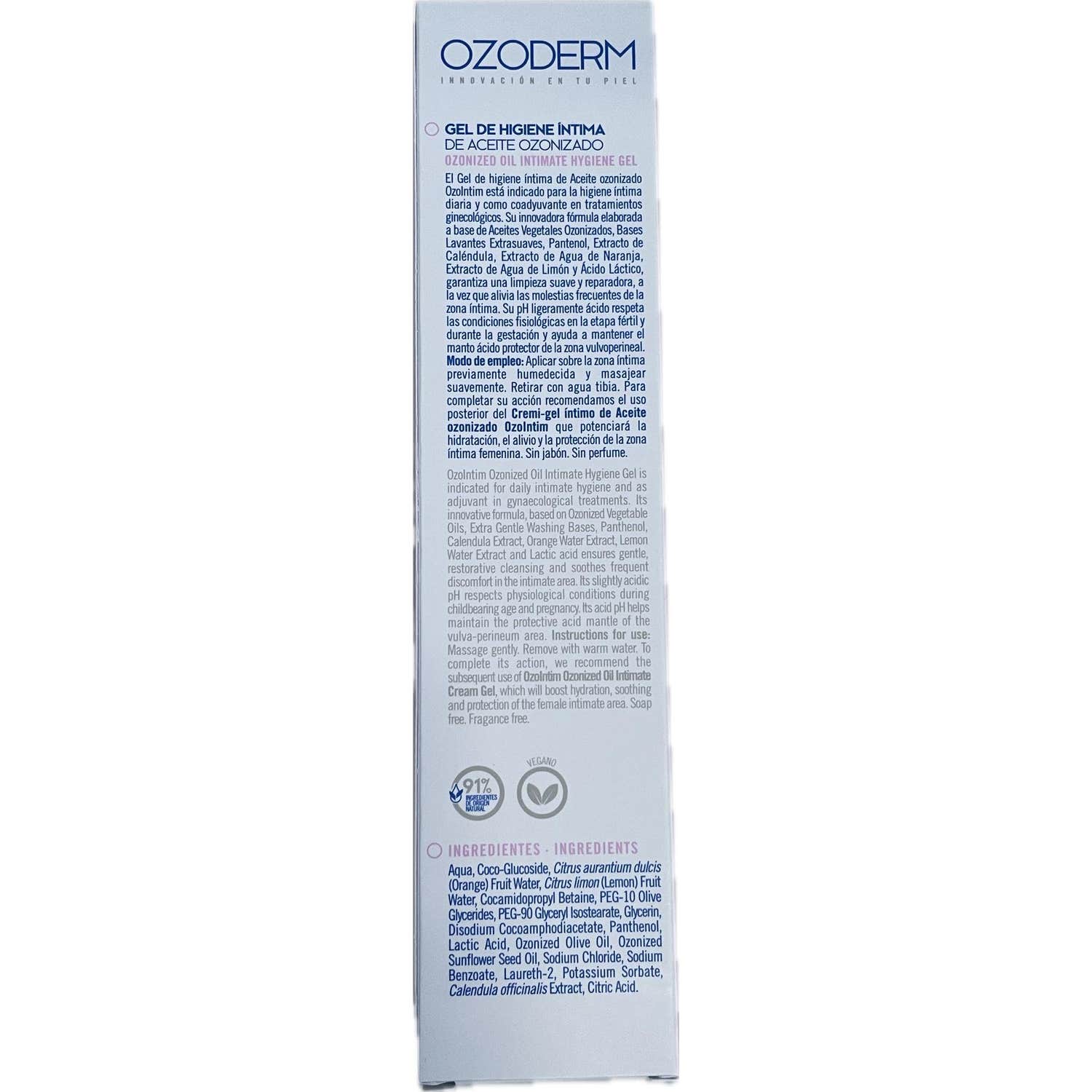 Laboratorios Ozoaqua Gel Íntimo de Ozono 200ml