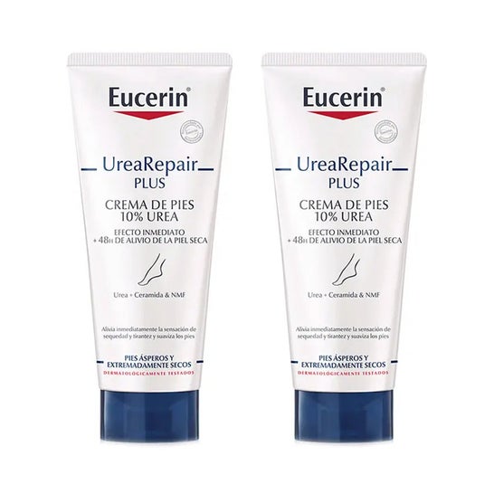 Eucerin UreaRepair Crema de Pies 10% Urea 2x100ml