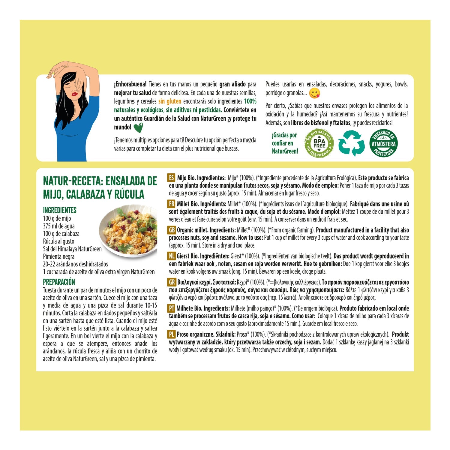 Naturgreen Mijo Bio 500 g