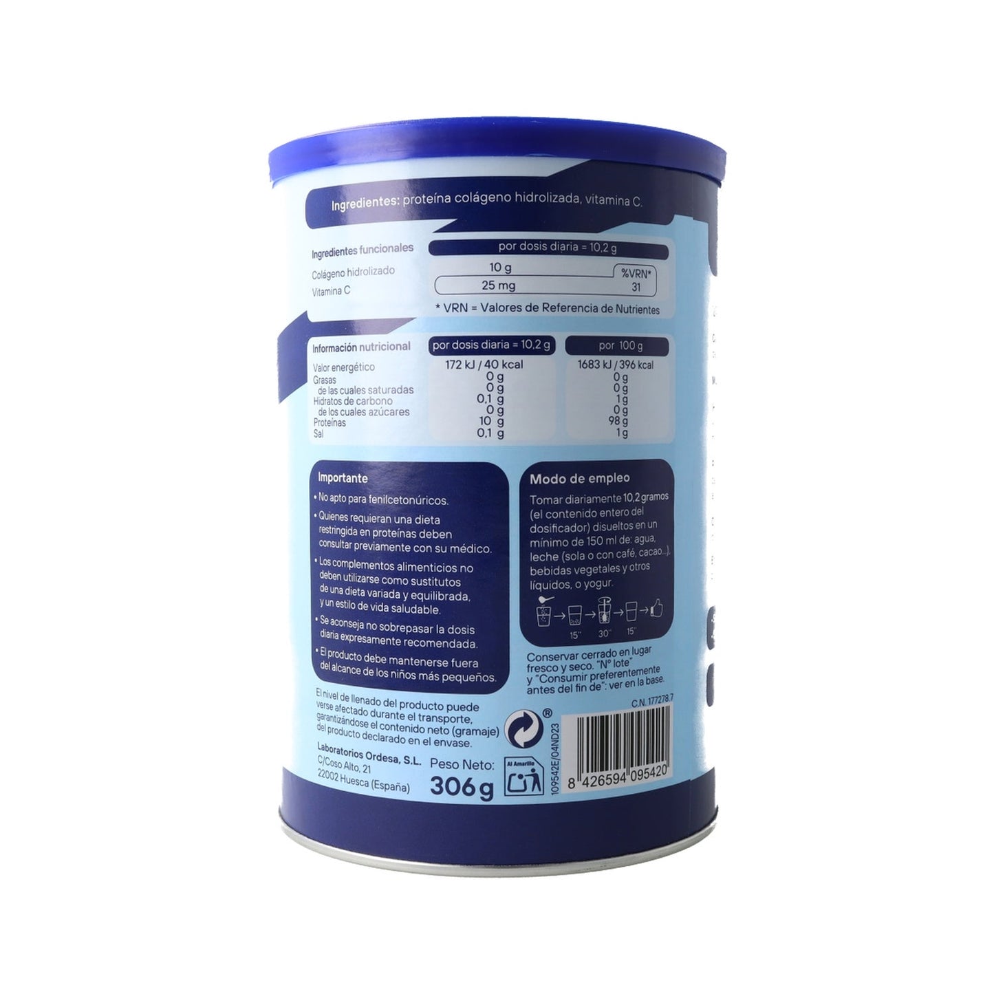 Colnatur® Classic Sabor Neutro 300g