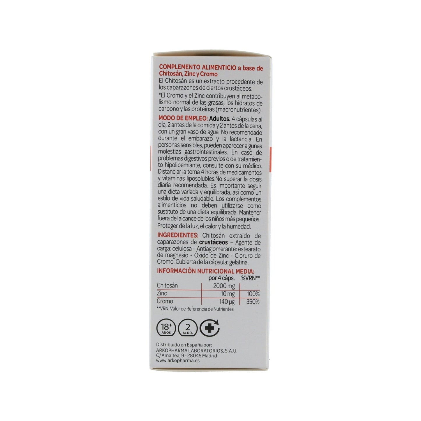Arkopharma Figurmed Chitosán Extra Forte 60caps