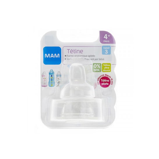 Baby Mum Quick Flow 3 Silicone 2uts