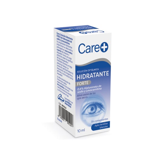 Care+ Solución Oftálmica Hidratante Forte 10ml