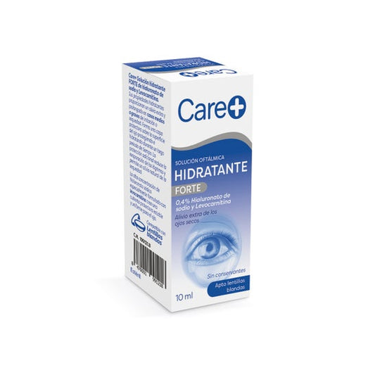 Care+ Solución Oftálmica Hidratante Forte 10ml