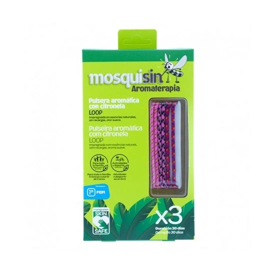 Mosquisin Pulsera Antimosquitos Loop 3uds