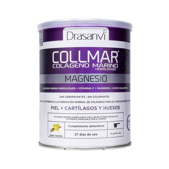 Drasanvi Collmar® Colágeno Marino + Magnesio Sabor Vainilla 300g
