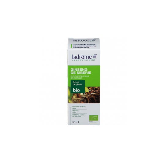Ladrôme Extracto Vegetal Fresco de Ginseng Orgánico 50 ml