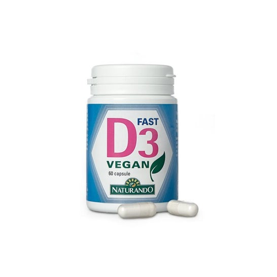 Naturando D3 Fast Vegan 60 comp