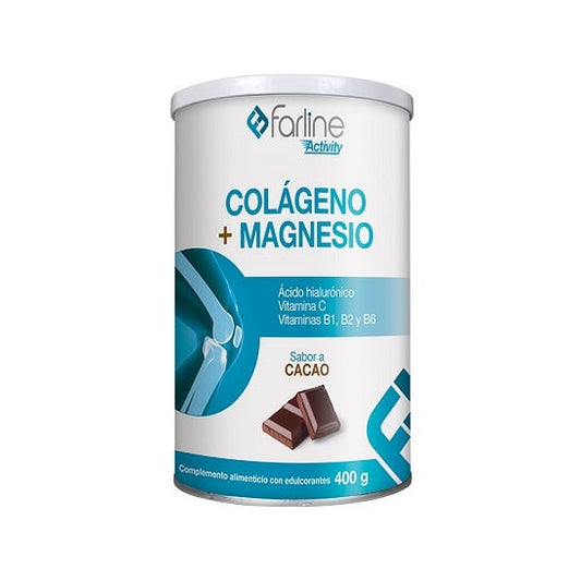 Farline Cólageno Magnesio Cacao 400g