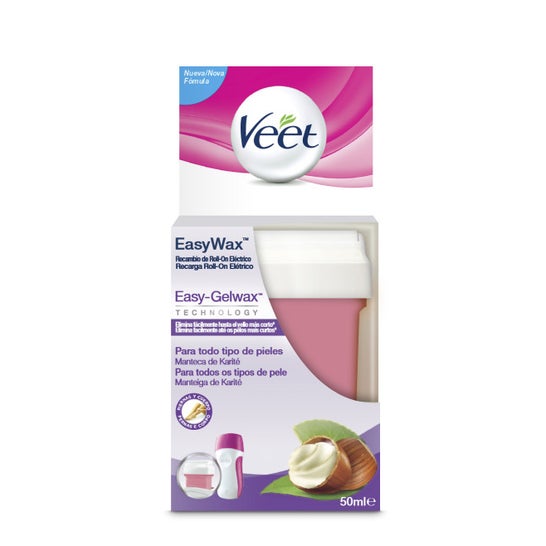 Veet Easy Wax Recarga Roll-on Eléctrico 50ml