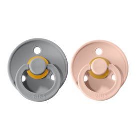Bibs Duo Chupete Látex Nube Sonrojo 0-6M 2uds