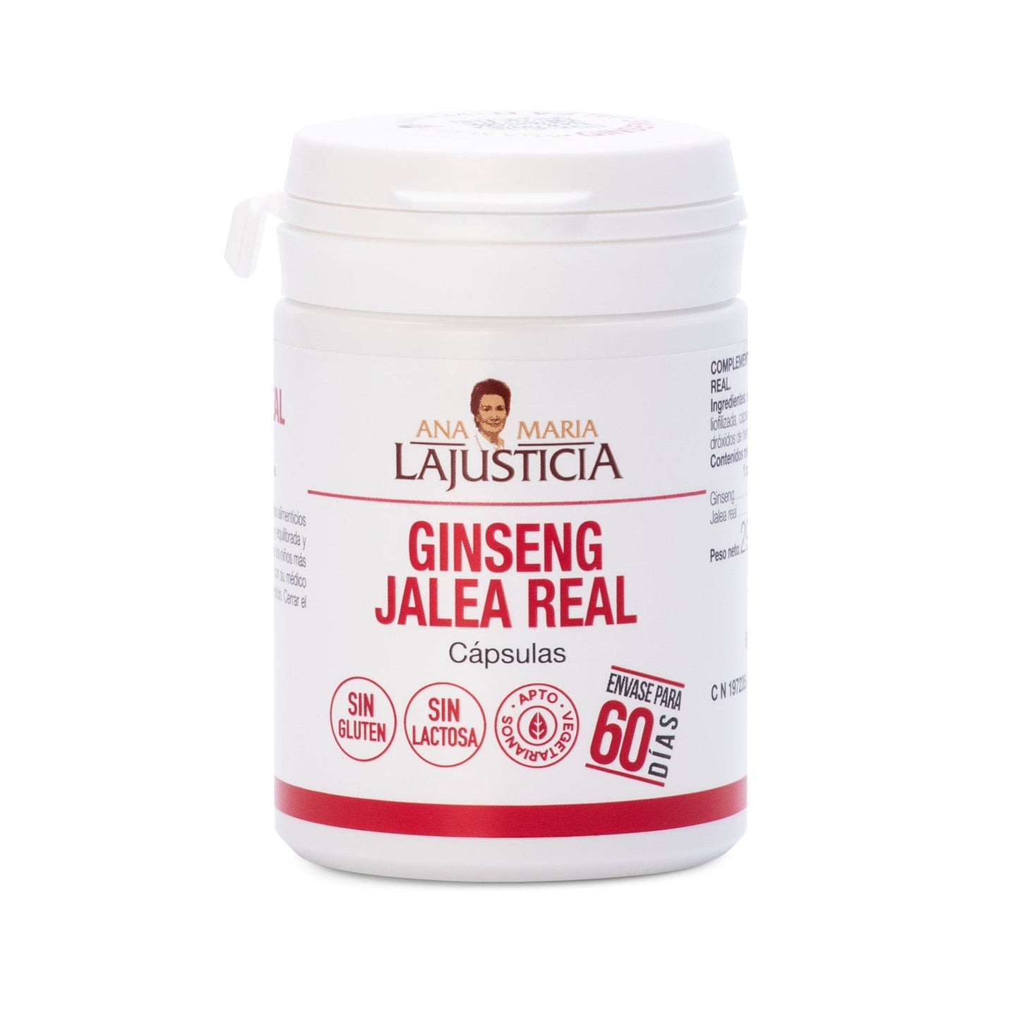 Ana Maria Lajusticia Ginseng con Jalea Real 60caps