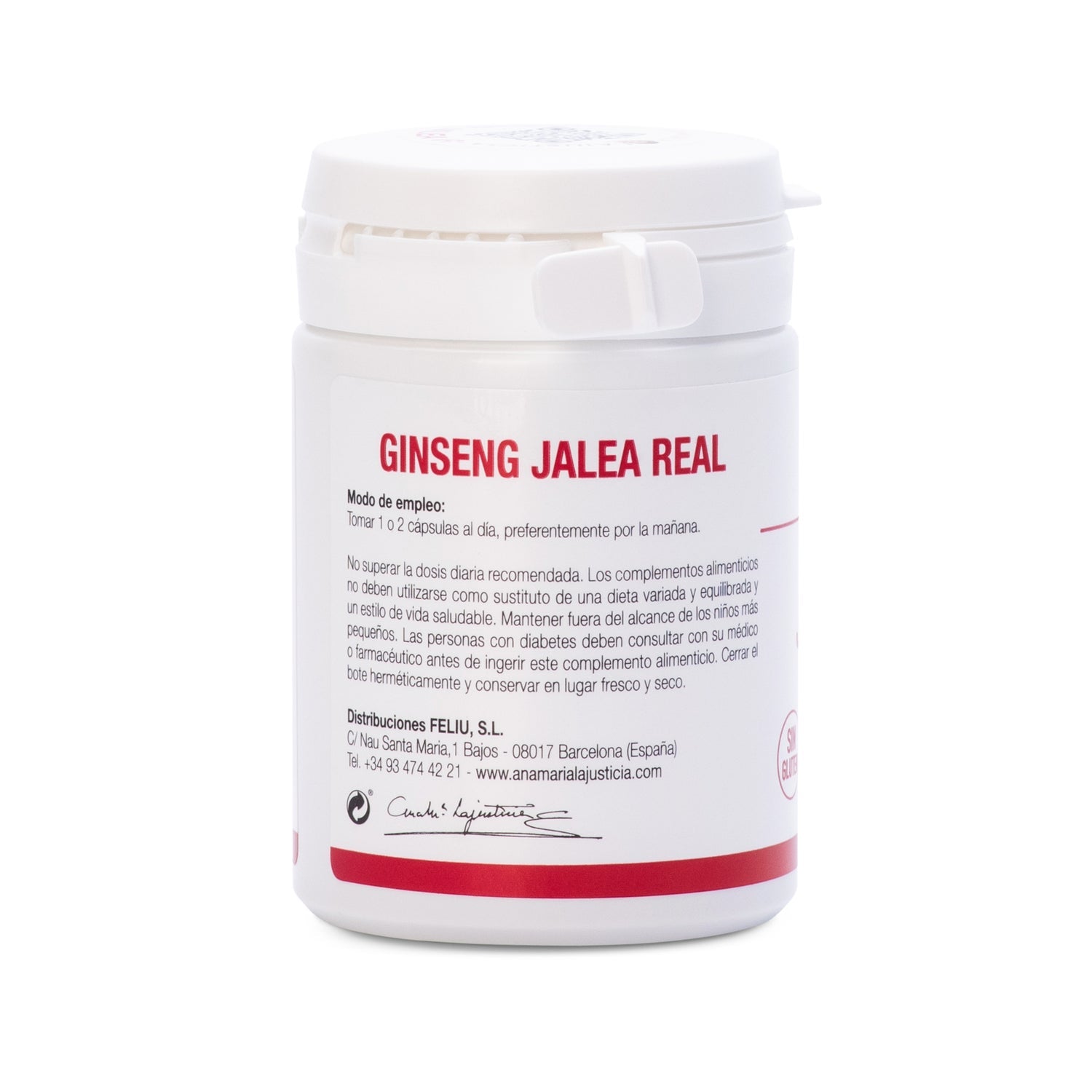 Ana Maria Lajusticia Ginseng con Jalea Real 60caps