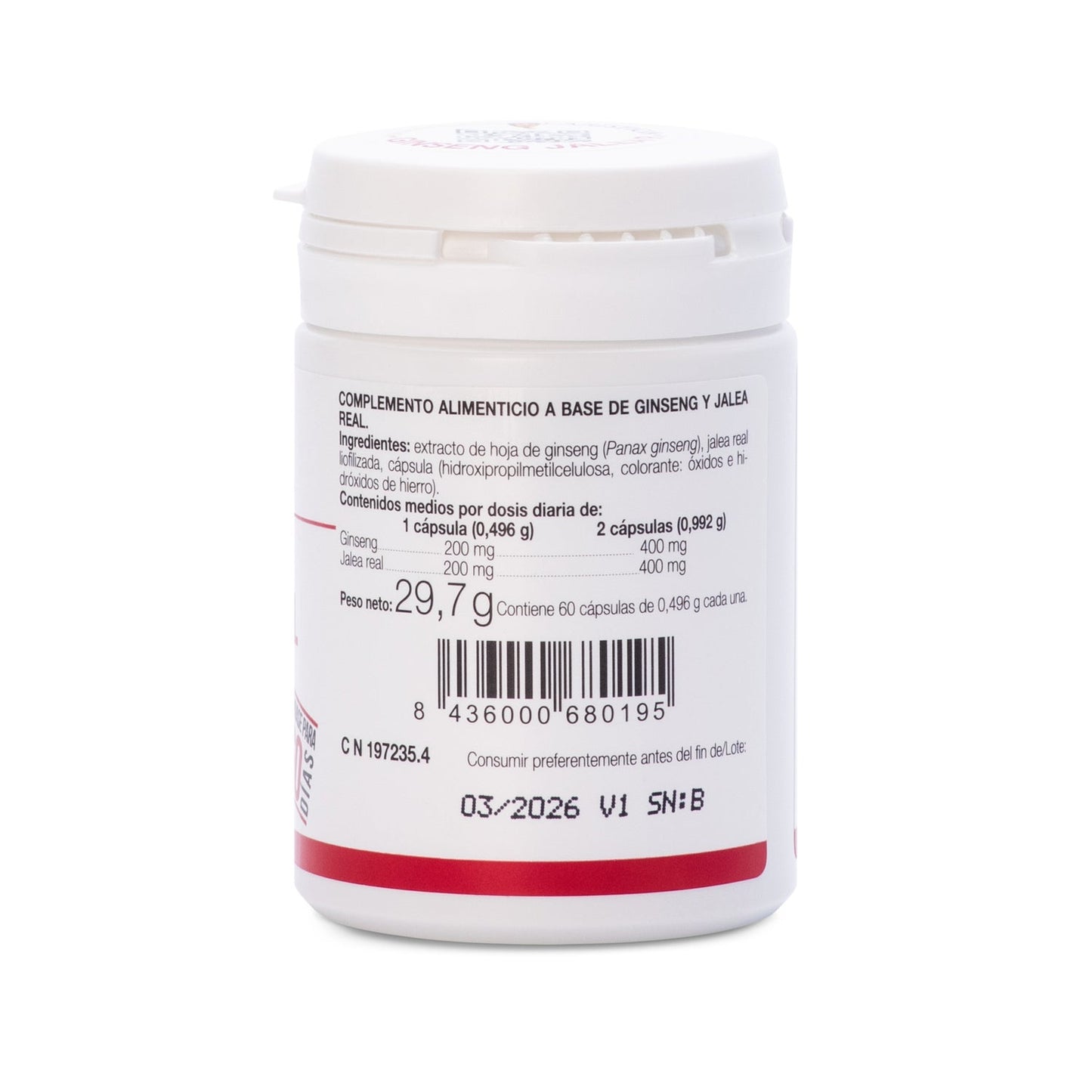 Ana Maria Lajusticia Ginseng con Jalea Real 60caps