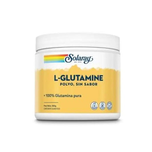 Solaray L-Glutamina Polvo 300g