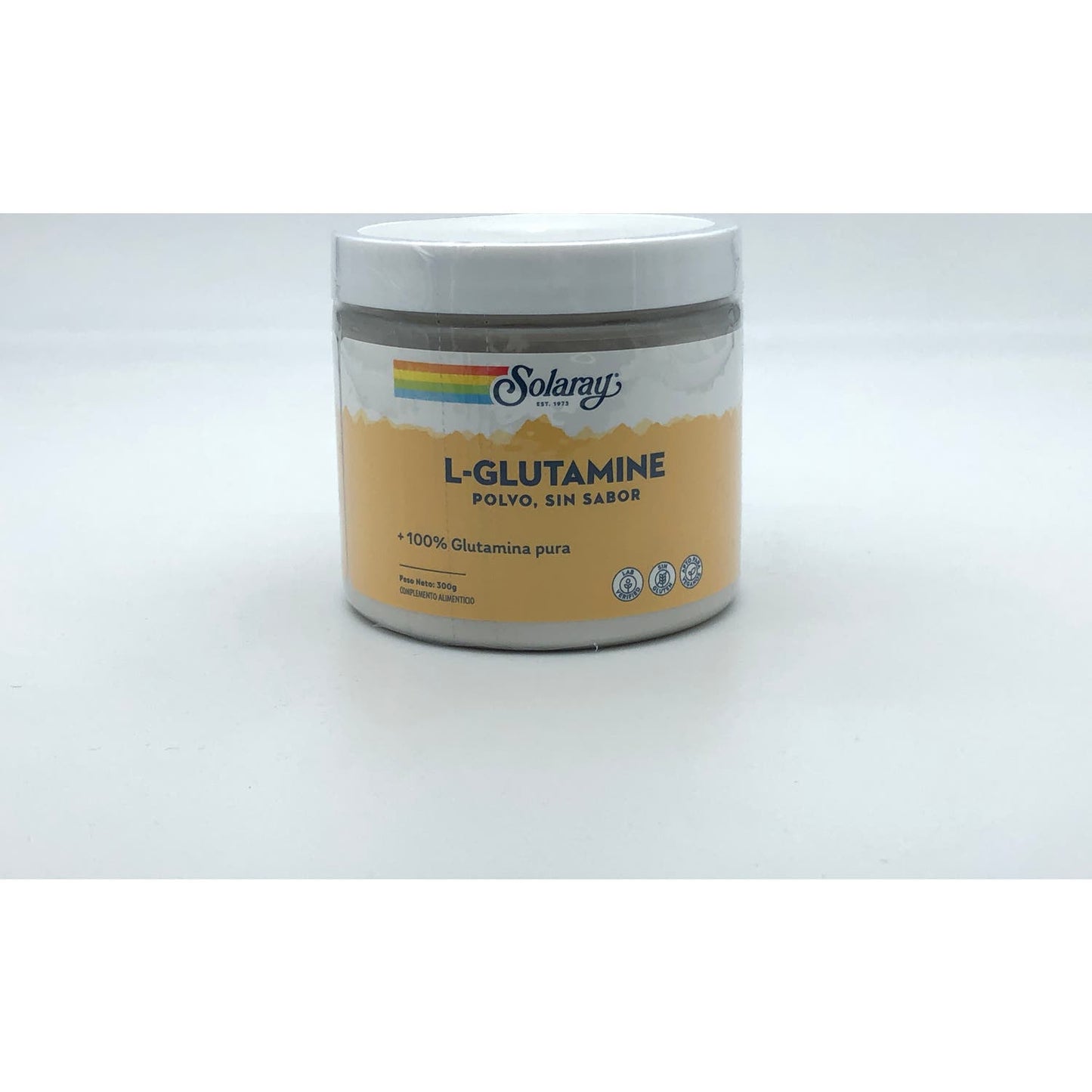 Solaray L-Glutamina Polvo 300g