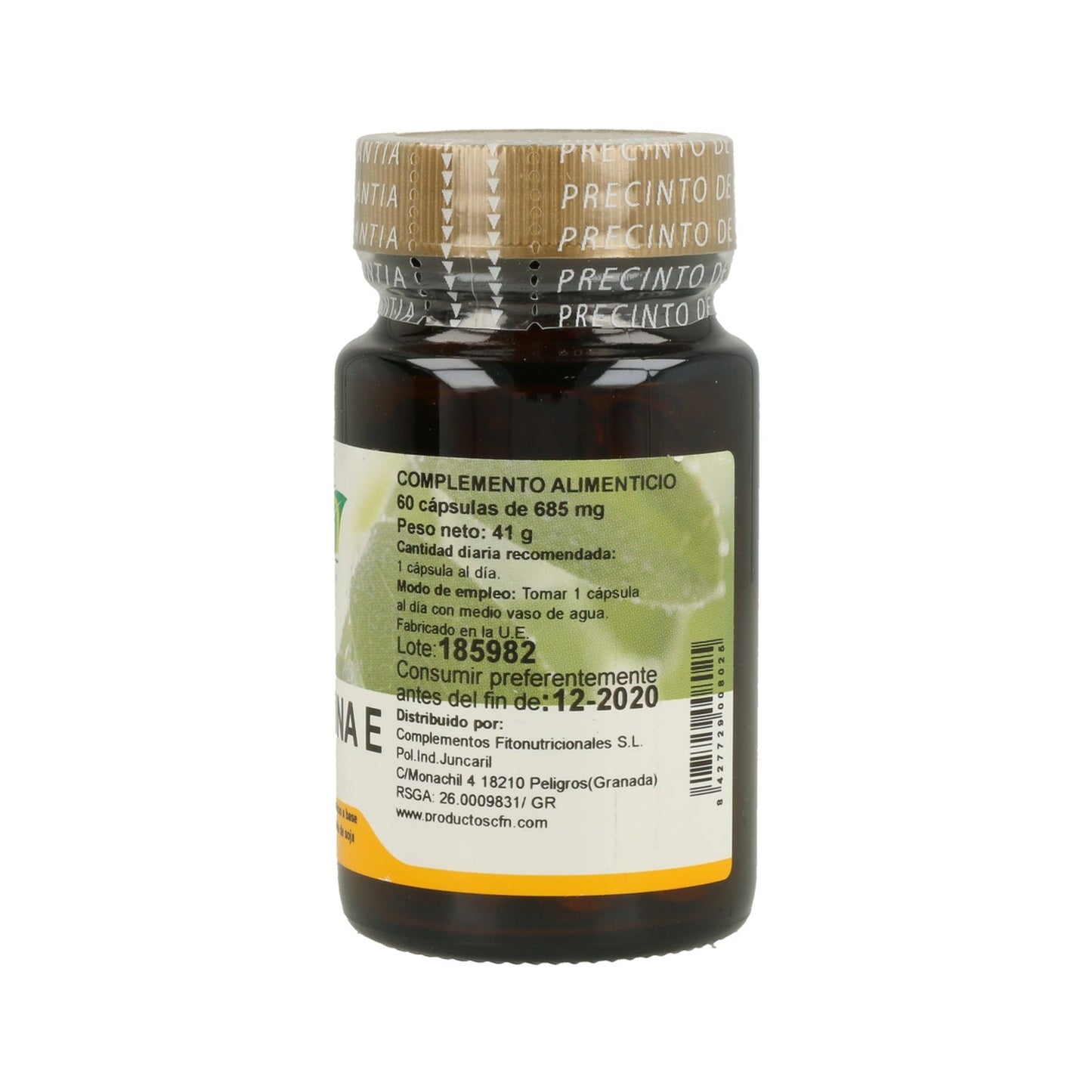 CFN Vitamina E 400ui Natural 60 Perlas