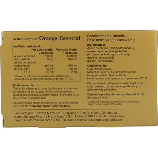 ActiveComplex® Omega Esencial 60cáps