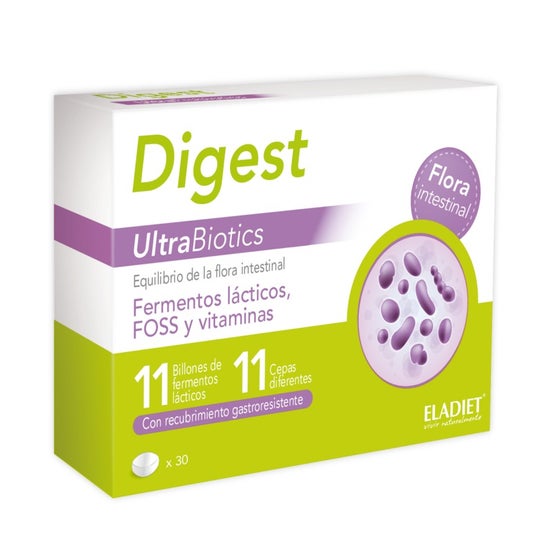 Digest Ultraprobiotic 30 comprimidos (600mg)