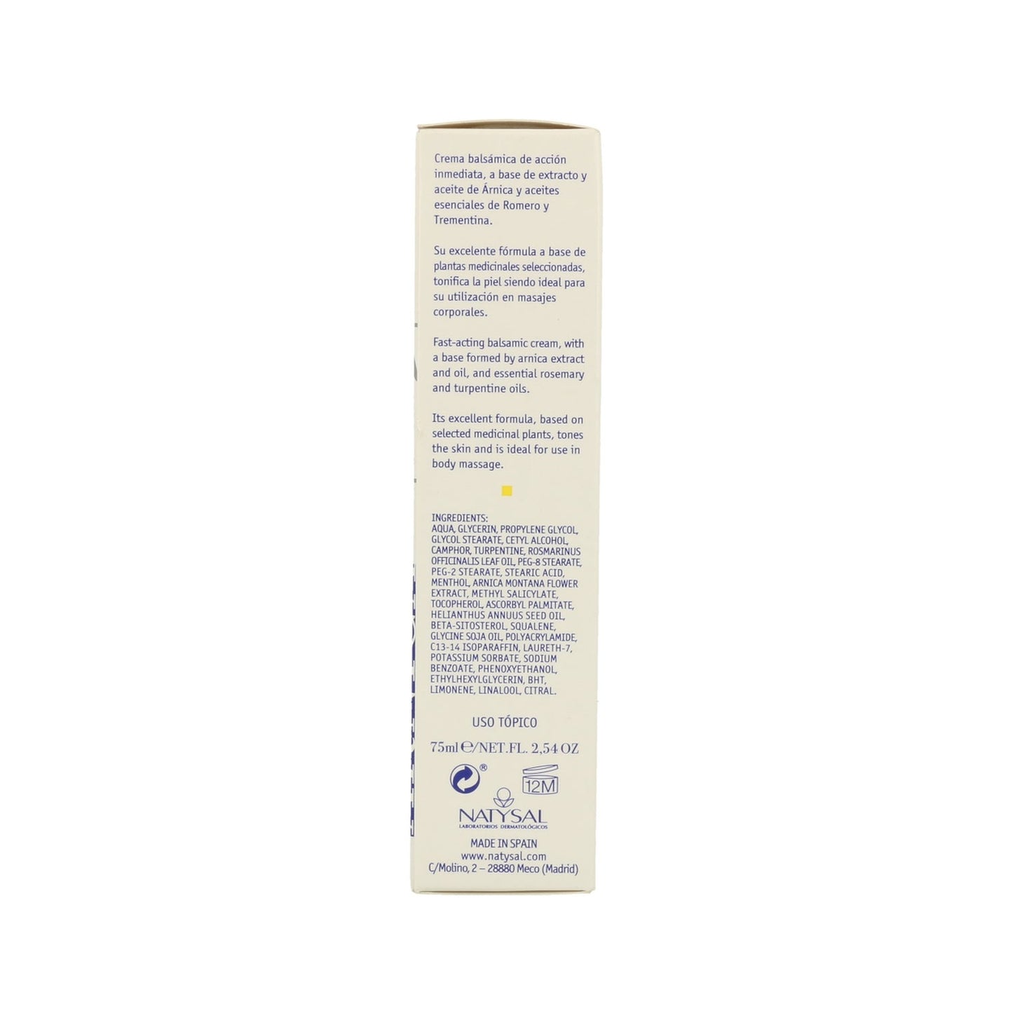 Natysal Crema Arnica 75ml