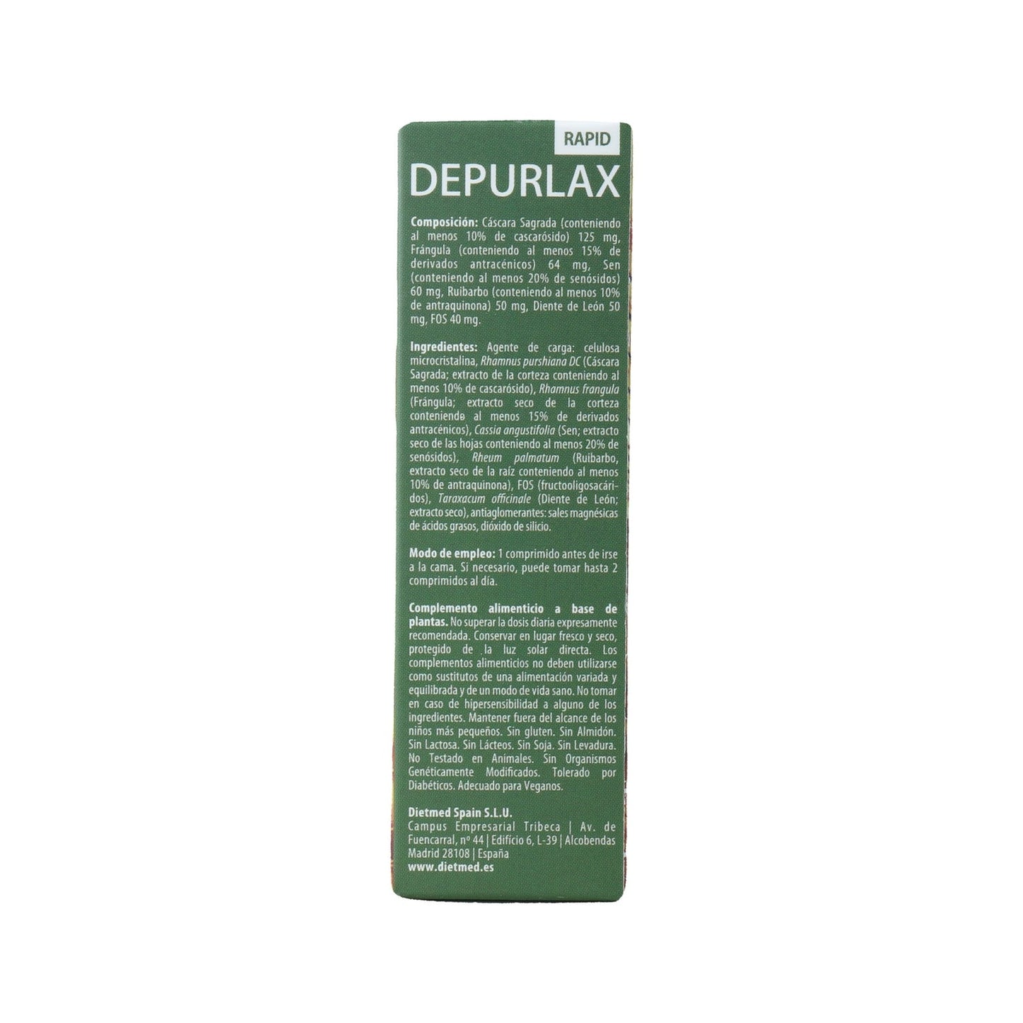 Dietmed Depurlax Rapid 30comp