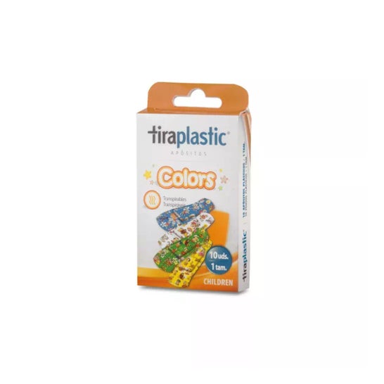 Tiraplastic Apósitos De Colores 10 Uds