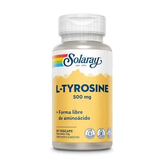 Solaray L-Tirosina 500mg 50caps