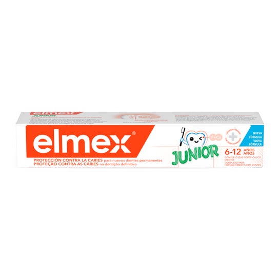 Elmex Protección Caries Junior Dentífrico para Niños 6-12 años 75ml