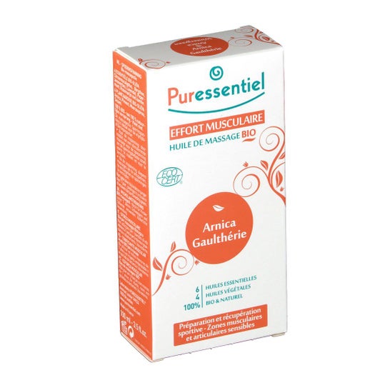 Puressentiel Aceite de Masaje Ecológico Sos Flex Arnica & Gaulteria 100 ml