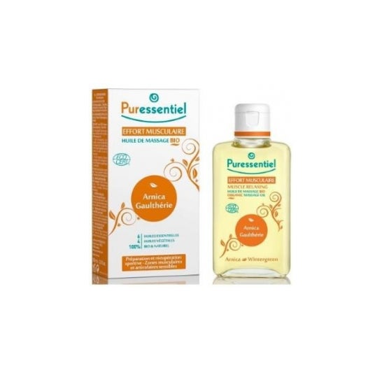 Puressentiel Aceite de Masaje Ecológico Sos Flex Arnica & Gaulteria 100 ml