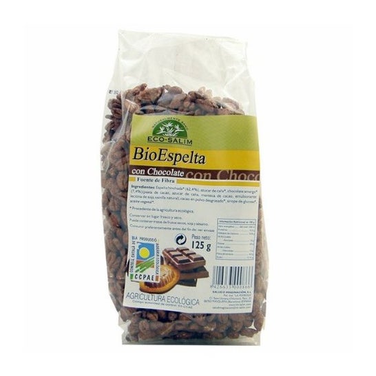 Int-Salim Espelta Hinchada Choco Bio 125g