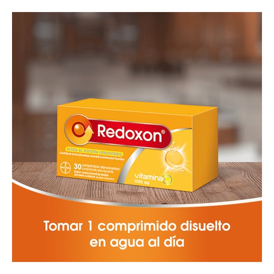 Redoxon Vitamina C Limón Efervescente 30comp